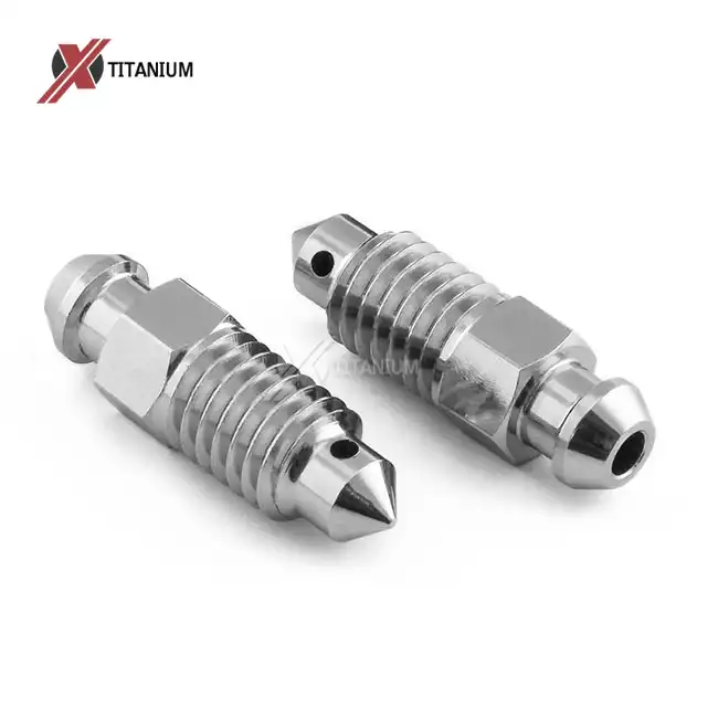 GR5 Titanium Bleed Nipple Bolt M8x1.25mm